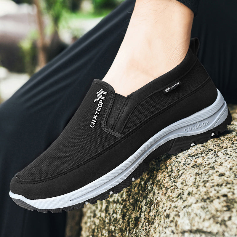 UnisexBreathable Sneakers – Comfortable Slip-On Casual Shoes for Spring and Autumn; Stylish, Lightweight Walking Shoes.